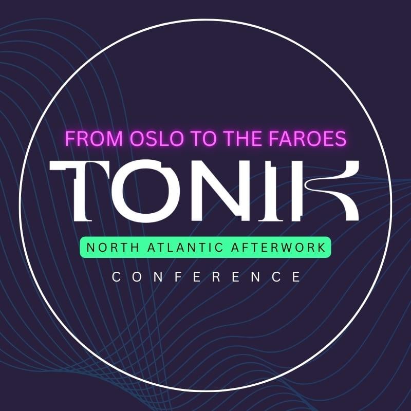 TONIK logo: From Oslo to the Faroes, North Atlantic afterwork conference
